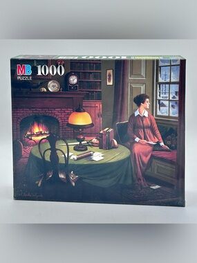 Vintage Charles Wysocki Puzzle Her Captains Wistful Letter 1000 Pc New Sealed